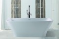 Addison 221 Bathtub Installed with Freestanding Tub Filler in the Back