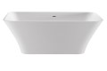 Rectangle Bath with Rounded Corners, Curving Sides