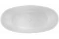 Oval Bath with Center Drain, Drain matches Tub