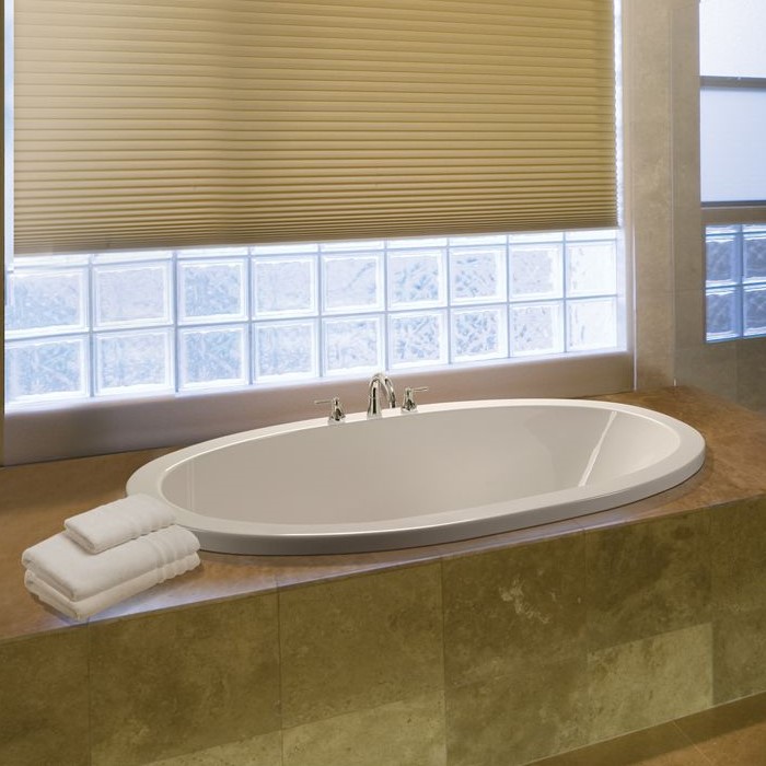 Adena 2 Oval End Drain Bath