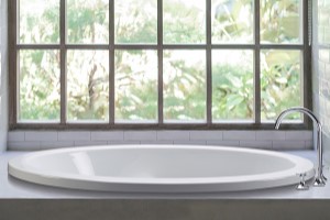 Modern Oval Drop-in Bathtub Contemporary Oval Drop-in Tub