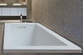 Andrea 1 Bathtub Installed as a Drop-in