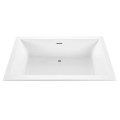 Side View, Optional Slotted Drain, Lumbar Support