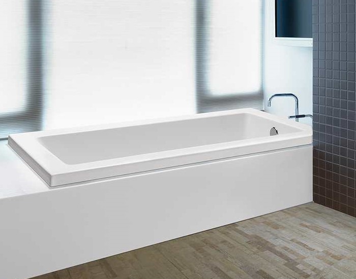 Andrea 26 Bathtub Installed as a Drop-in