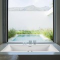 Andrea 28 Bathtub Installed as a Drop-in, Low Profile Option