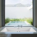 Andrea 18 Bathtub Installed as a Drop-in, Low Profile Option