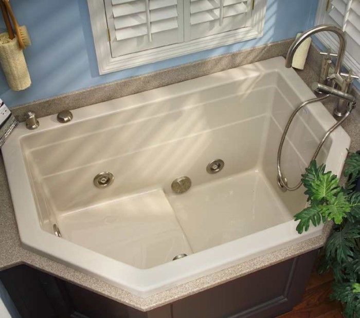 Rectange Bathtub with 3 Sided Front