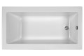 Modern Rectangle Tub with End Drain