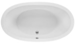 Oval Tub with Armrests and End Drain