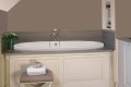 Shown as a Drop-in Bath with Traditional Faucet