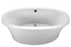 Oval Freestanding with Center - Side Drain