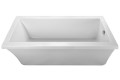 Rectangle Freestanding Tub with End Drain
