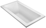 Rectangle Tub, End Drain