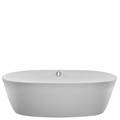 Oval Bath with Thin Rim