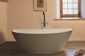 Elise 194 Bath Installed with MTI Traditional Freestanding Tub Faucet