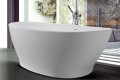 Oval Bath with Smaller Base and Curving Sides
