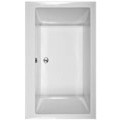 Rectangle Tub, Center Drain, Wide Front Rim