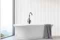 Laney 4 Installed with a Freestanding Tub Faucet in Back