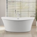 Oval Double Slipper Freestanding Tub