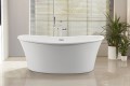 Double Slipper Freestanding Bath with 2 Backrests