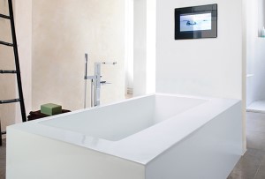 Sculpted Freestanding Tub