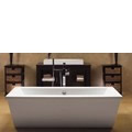 Freestanding, Center Drain Tub