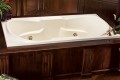 Tranquility Whirlpool Installed with Optional Metal Jet Trim & Fill by Jet