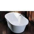 Oval Freestanding  Bath with Center Drain