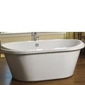 Oval, Raised Rim, Freestanding Bathtub