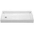 Rectangle Shower Pan with 3 Flanges