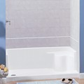 Shower Base with Corner Seat