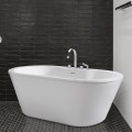 New Yorker 12 Oval Center Drain Bath with a Tub Faucet on Tub Deck
