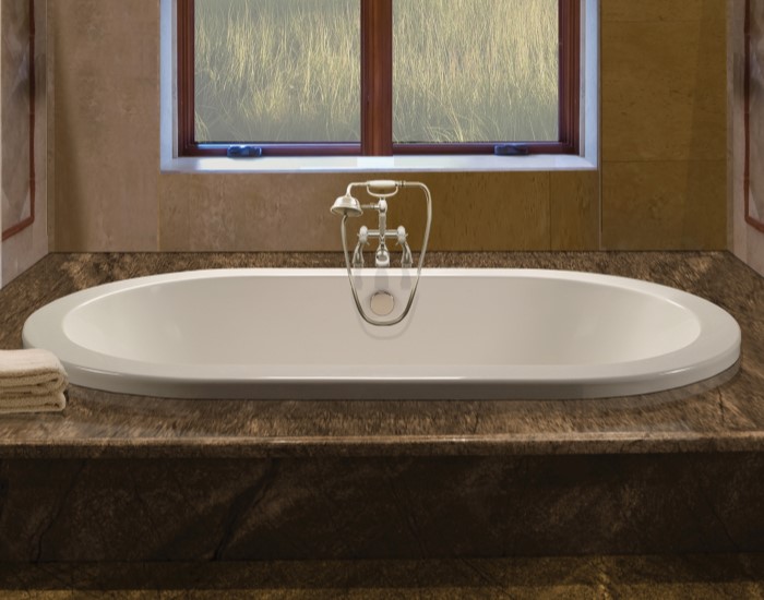 New Yorker as a Drop-in with Traditional Tub Filler