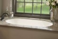 New Yorker shown as an undermount tub