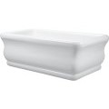 Freestanding Tub with Sculpted Sides