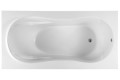 Rectangle Tub with Oval Bathing Area, End Drain