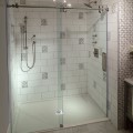 Center Drain Shower Pan with 3 Flanged Sides