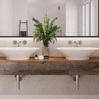 Oval Vessel Sink, Sides Curve Out