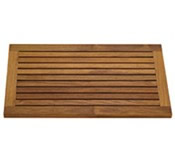Teak Mat Can be used outside the tub or shower
