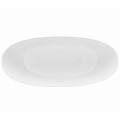 Oval Bath with End Drain, Thin Rim