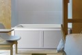 Wyndham 5 Bathtub Installed in a Tile Alcove