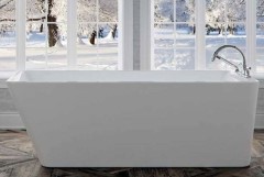 Lauzanne 3060 Rectangle Freestanding With Deck Mount Fauctets