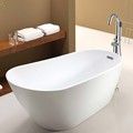 Modern, Oval Slipper Freestanding Bath