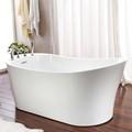 Paris 3266 Modern, Oval Slipper Freestanding with Faucet Deck