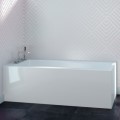 Retangle Tub For a Corner with a Skirt on Two Sides