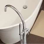 Tall, Floor Mount Faucet