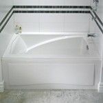 Rectangle Bath with Removable Front Apron