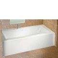 Alcove Tub with Skirt and Flange
