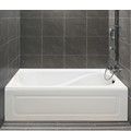 Alcove Bathtub with Front Skirt