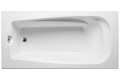 Rectangle Bathtub with Armrests, End Drain